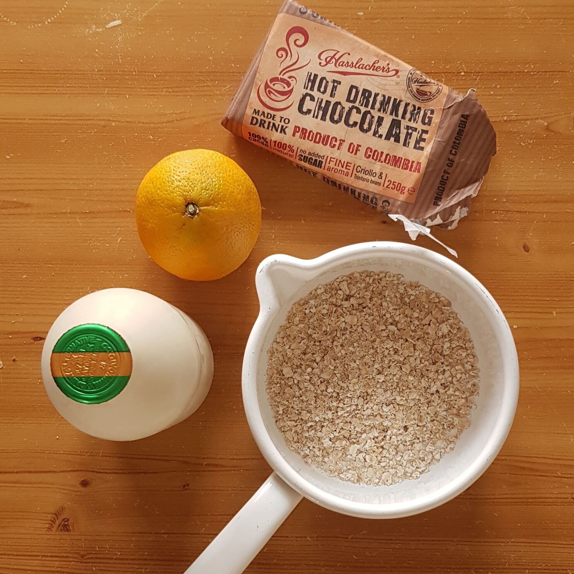 Chocolate Orange Porridge
