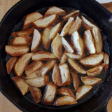 Salted Caramel Baked Apples