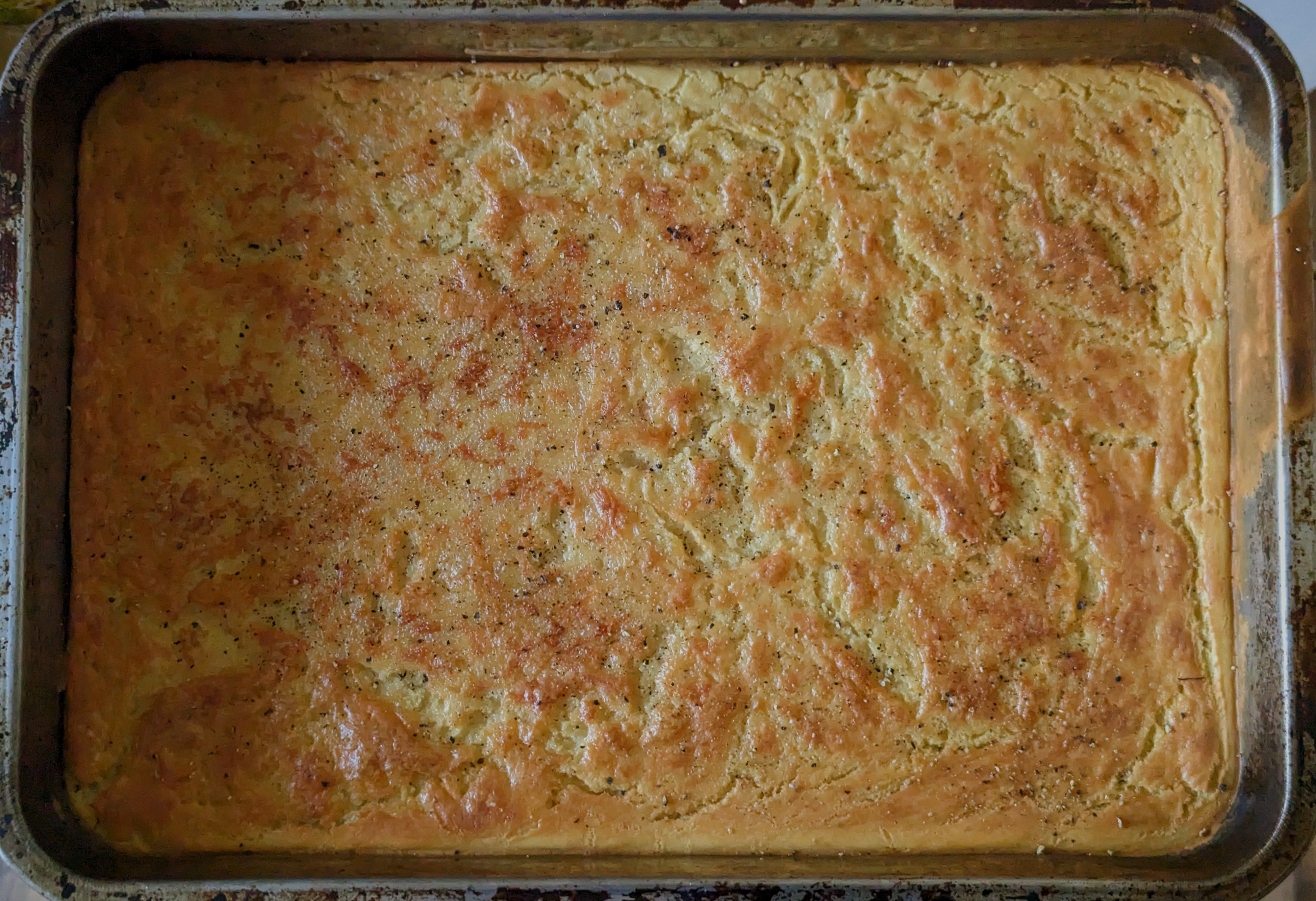 Farinata di ceci (chickpea flatbread)