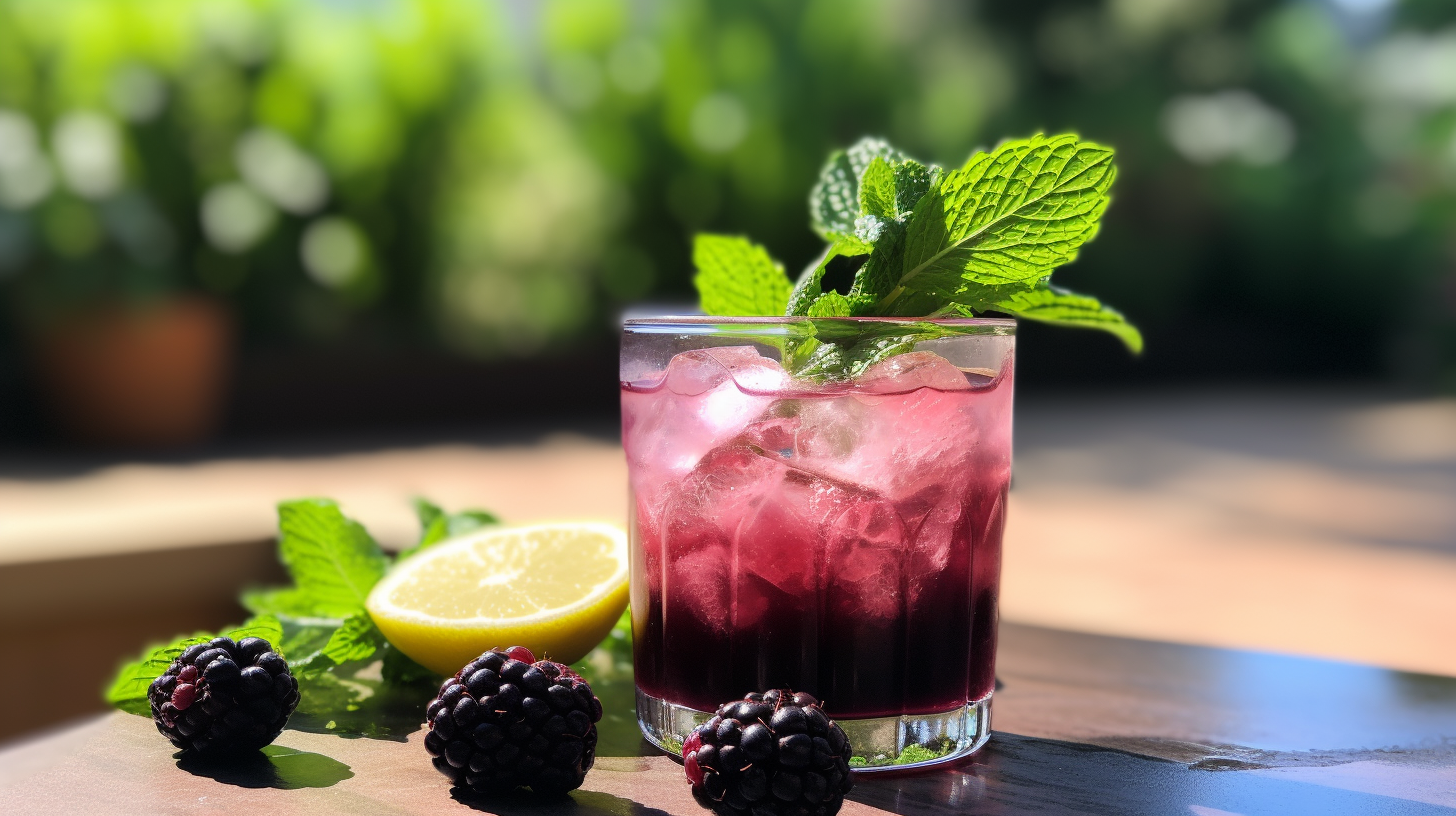 Blackberry Mint Julep
